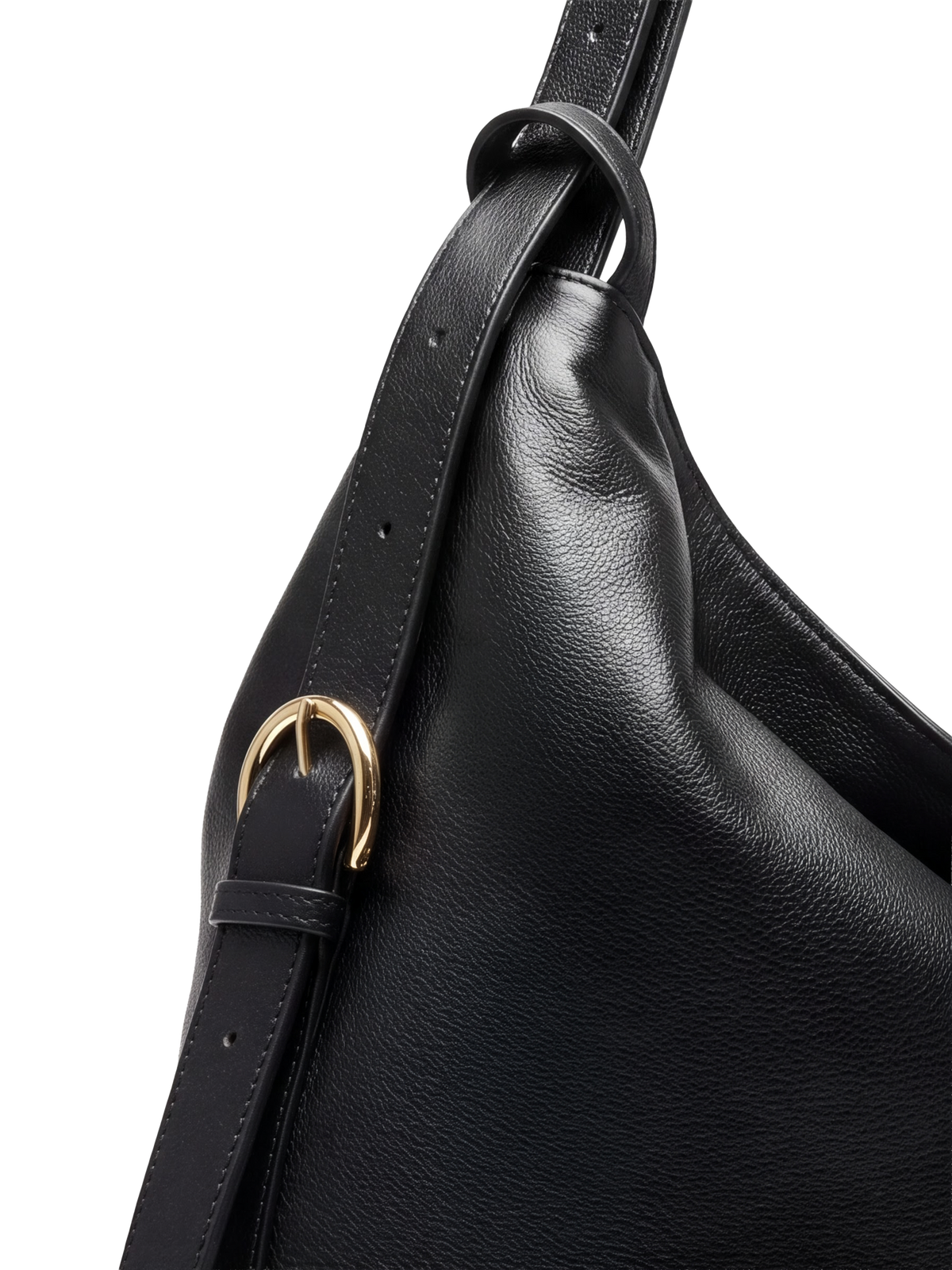 Primo Black Leather Convertible Backpack