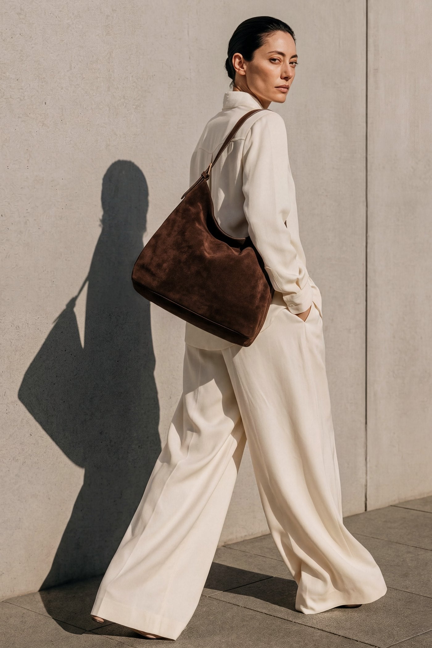 The Veluna, worn