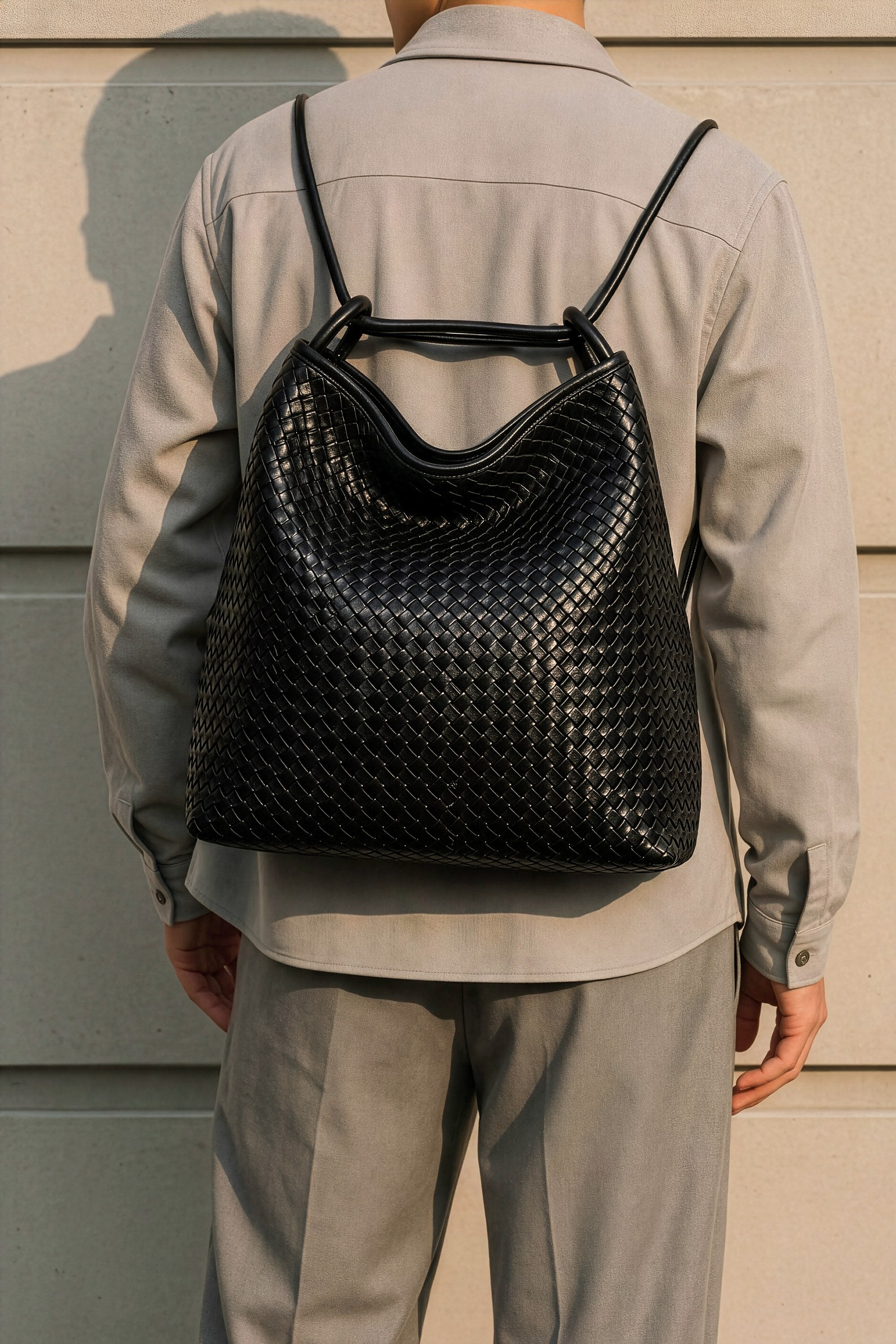 The same Versa worn as a backpack